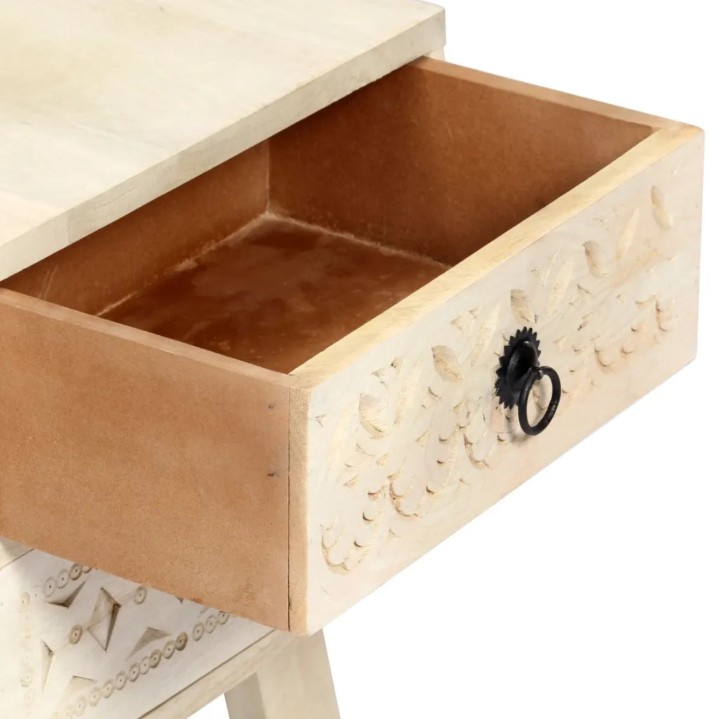 Mobile Porta TV 110x30x44 cm in Legno Massello di Mango 282869