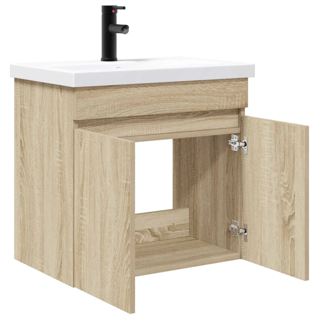 Mobile bagno con rubinetto Rovere Sonoma 61 x 40 x 74,5 cm 889539