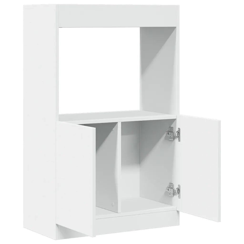 Credenza Bianca 63x33x100 cm in Truciolato 855097