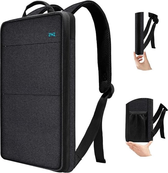 Borsa Portatile per Laptop da 13 a 16 Pollici, Impermeabile e Expansibile per Uomo e Donna