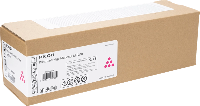 Ricoh 408453 cartuccia toner 1 pz Originale Magenta