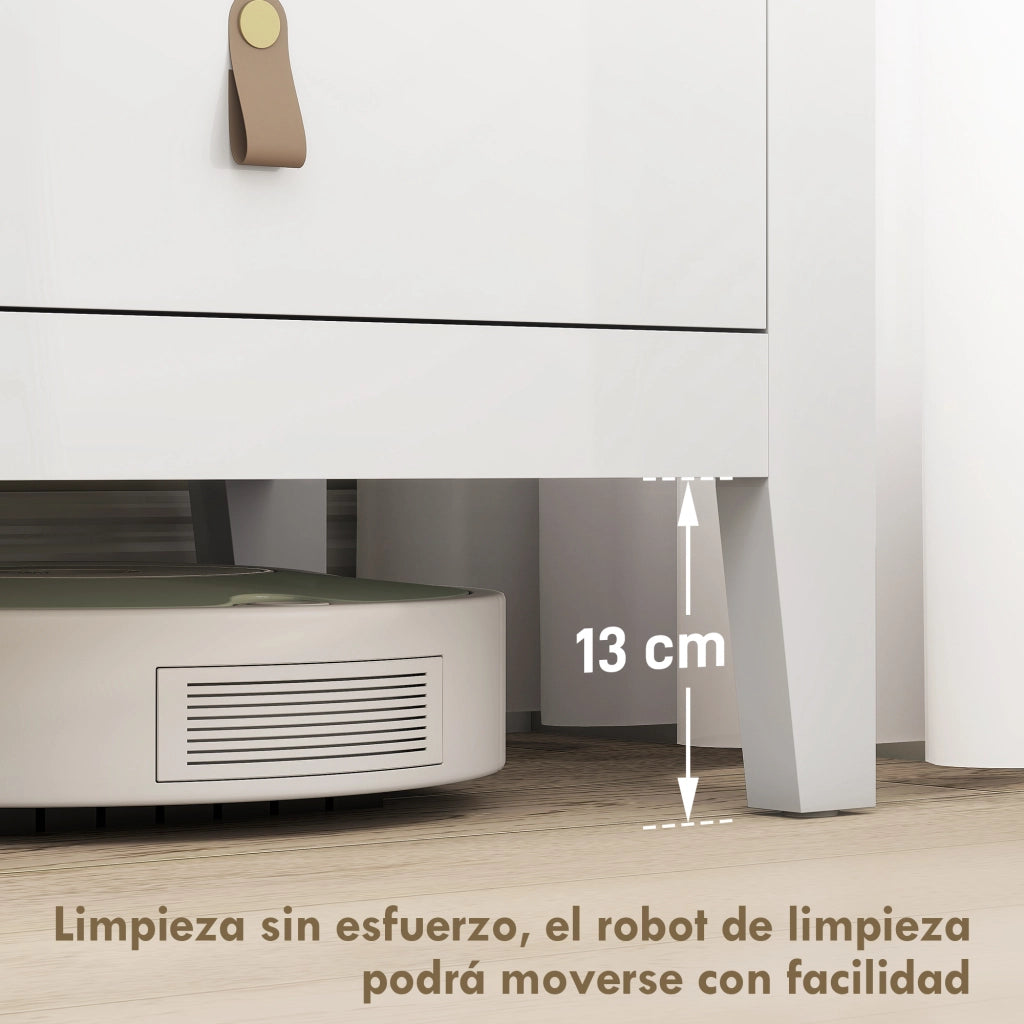 C¨®moda con 6 Cassetti ¨C zephmum ¨C Bianco 120x40x78 cm