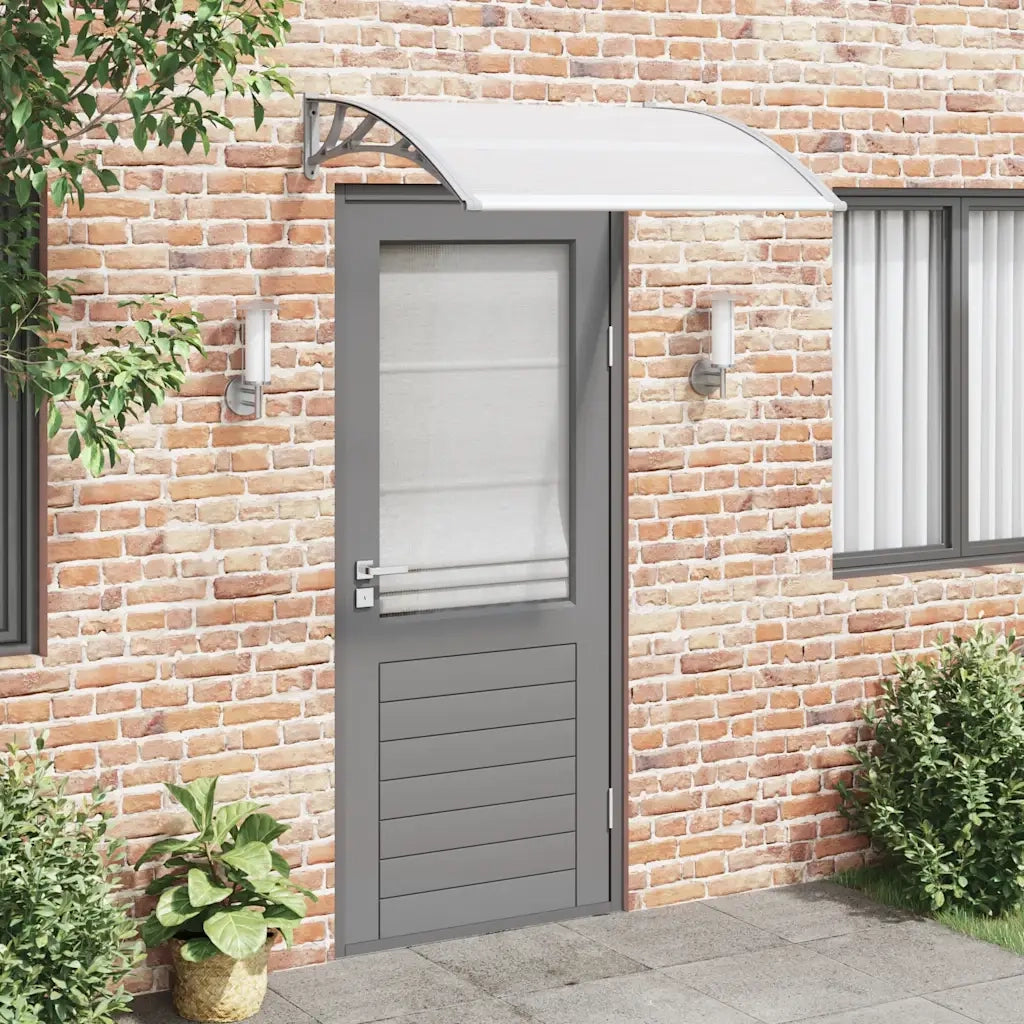 Pensilina per Porta Grigia 120x100 cm in PC CFW6545344