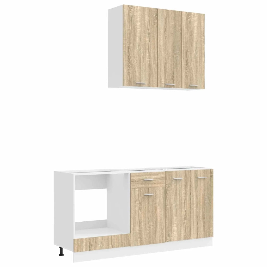 Unità Cucina LYON 5 pcs Rovere Sonoma Legno ingegnerizzato 3438221