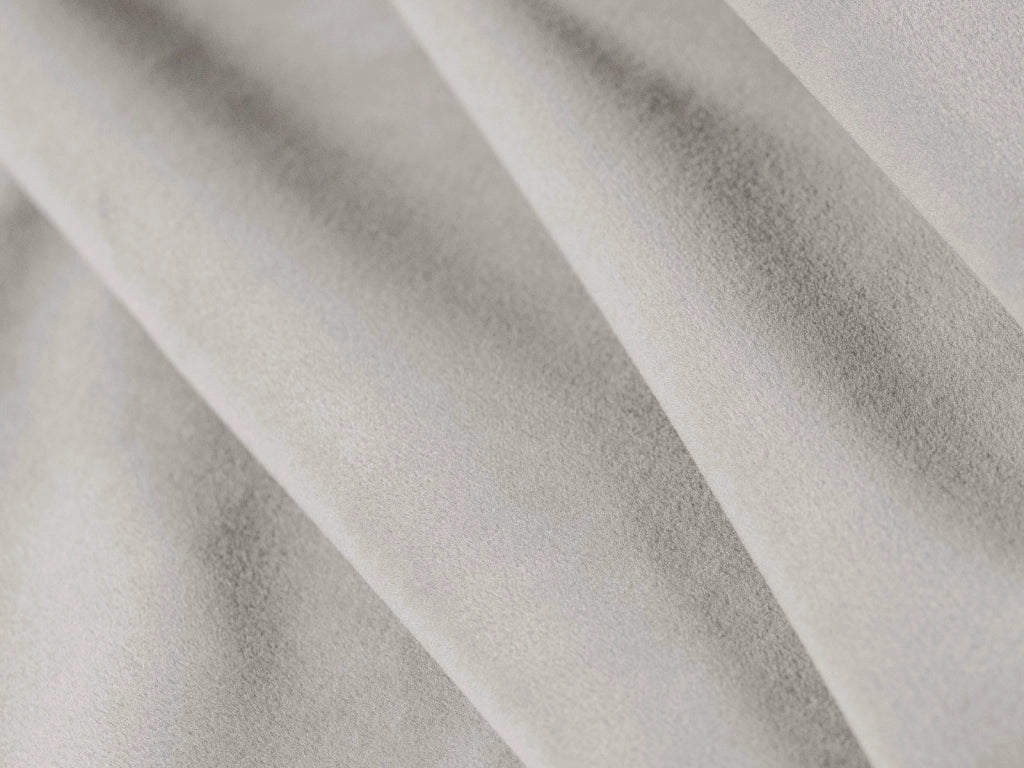 Cosmopolitan Design - Divano angolare modulare destro "Sydney" 4 posti in velluto beige chiaro 