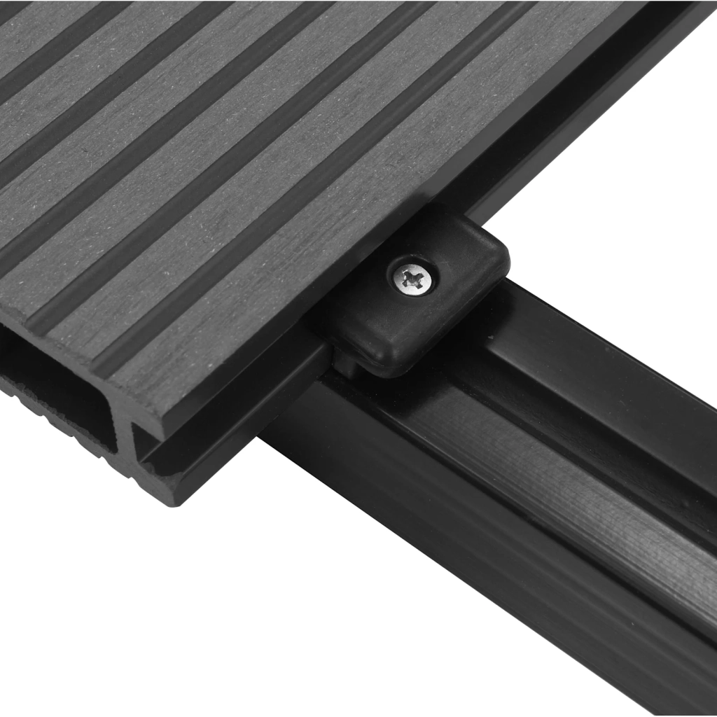 Pavimento da Deck 4 pcs Grigio WPC 42046664