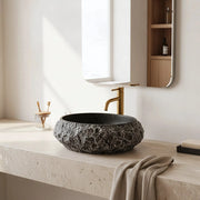 Lavabo Da Appoggio Rea Mika Gabro Black