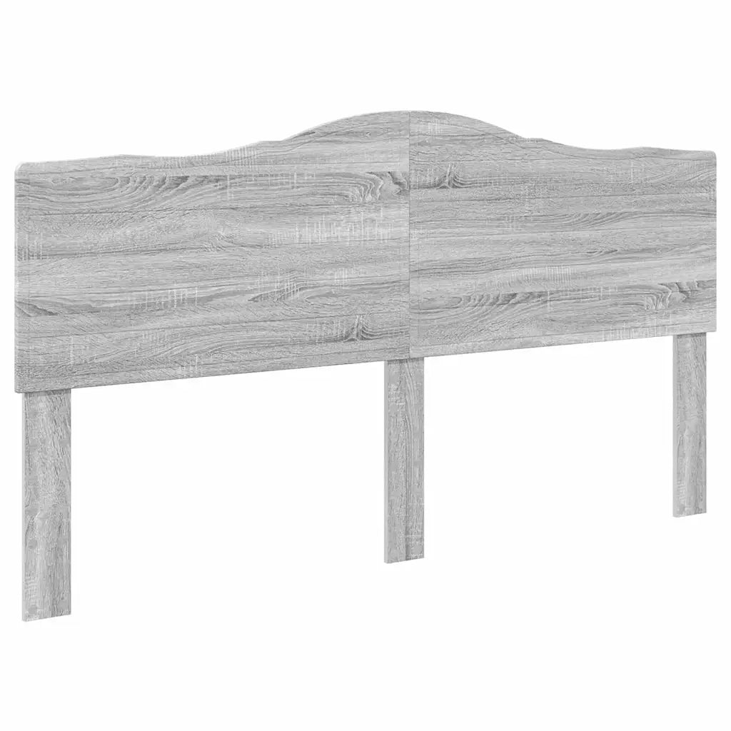 Testiera-Testata-Testiera Decorativa Grigio Sonoma 200 cm Legno multistrato 731260