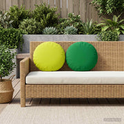 Federa 6 pcs HEERLEN Verde brillante. Ø 30 cm Poliestere 922020