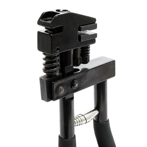 Pinza combinata profilatrice e punzonatrice per lamiera carrozzeria