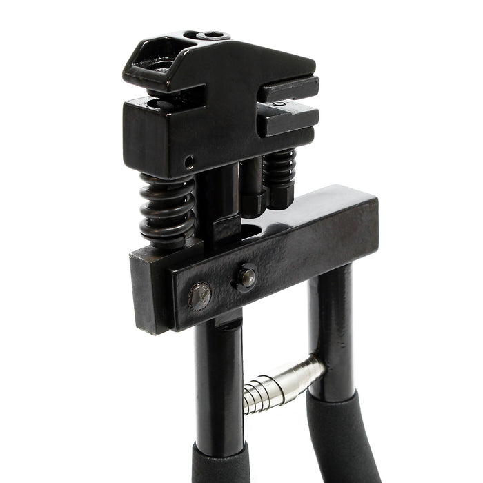 Pinza combinata profilatrice e punzonatrice per lamiera carrozzeria