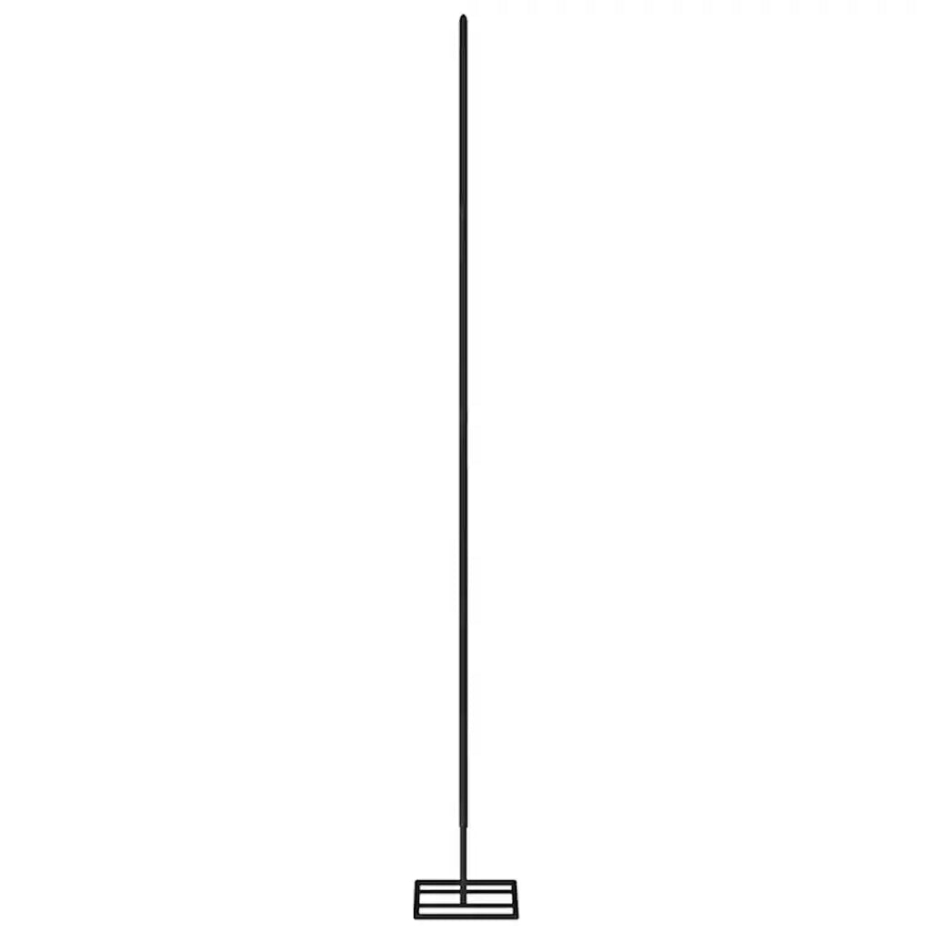Albero di Natale Decorativo in Metallo Nero 125 cm 359593