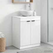 Mobile da Bagno Bianco Lucido 54 x 41 x 70 cm 890152