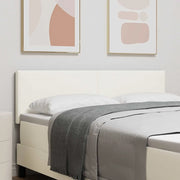 Testiera Crema 160 cm Tessuto in Cords 42007059