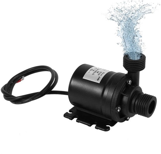 Mini Pomp Idraulica - 800L/H - Sostenibile e Efficiente - Nero