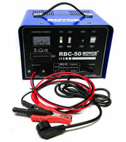 CARICA BATTERIA 12-24V 50A AUTO MOTO CAMPER BARCA CARICABATTERIE PORTATILE
