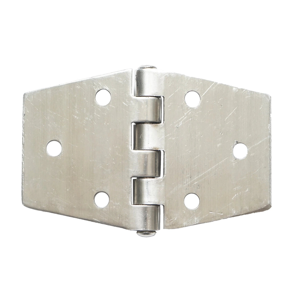 Cerniera in acciaio inox – 95 × 60 mm con 6 fori