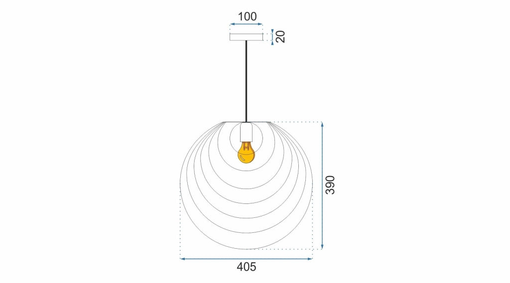 Lampa Da Soffitto Geometrico Gold APP428-1CP