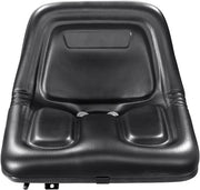 Zetel universale per trattori | Zetel per trattori, lader e escavatore con microinterruttore e fori di scarico | Sella universale da 6,3"-13,4" regolabile con guida espandibile | Ideale per trattori, lader e escavatori