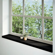 vidaXL Davanzali 2 pz Marrone Scuro 140x30x2 cm Legno Massello Rovere