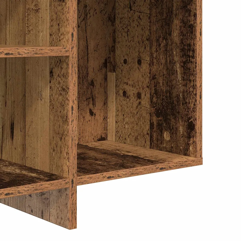 vidaXL Credenza Legno vecchio 120 x 30 x 75 cm Legno multistrato