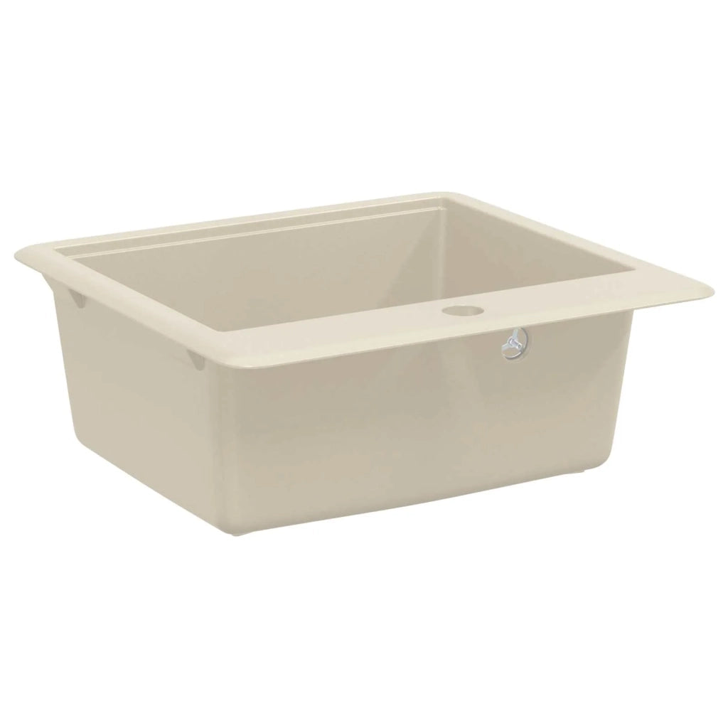Lavello Beige 470 x 440 mm Granito CFW9576837