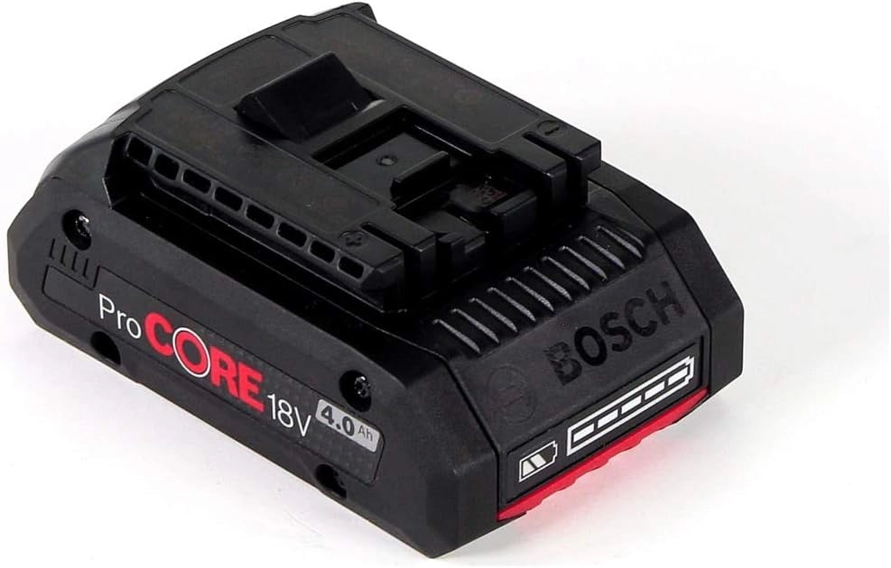 2 batterie Bosch GBA ProCORE da 18 V, 4 Ah, in scatola di cartone