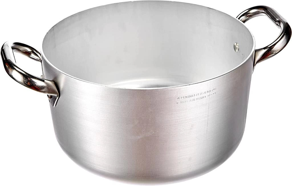 Casseruola Professionale in Alluminio Alta 2 Manici 28 cm Agnelli