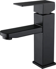 Faucetta da Lavabo Nero - Rubinetto da Cucina e da Bagno - Uso Giornaliero - Core di Ventola Ceramico - Dimensione Standard - Nero