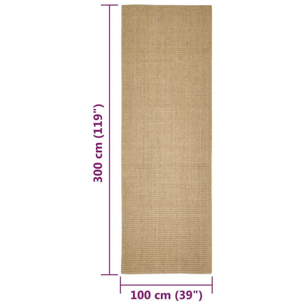 Tappeto in Sisal per Tiragraffi 100x300 cm CFW3953041