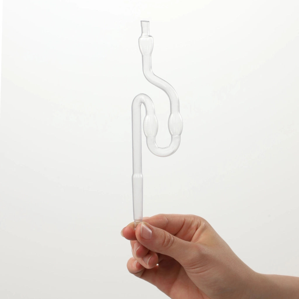 Tubo di fermentazione per vino damigiana KADAX in plastica.