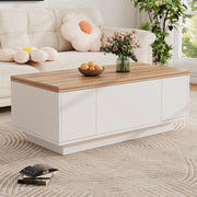 Tavolino da Caff¨¨ con Doppio Piano Sollevabile e Vano Contenitore ¨C MINIMAL ¨C Design Moderno