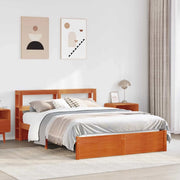 Struttura del letto con testiera Marrone cerato 160 x 200 cm 3422757