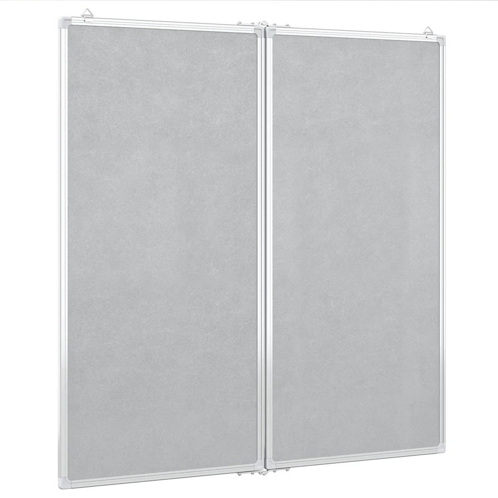 Lavagna Magnetica Pieghevole 80x80x1,7 cm in Alluminio 4005351