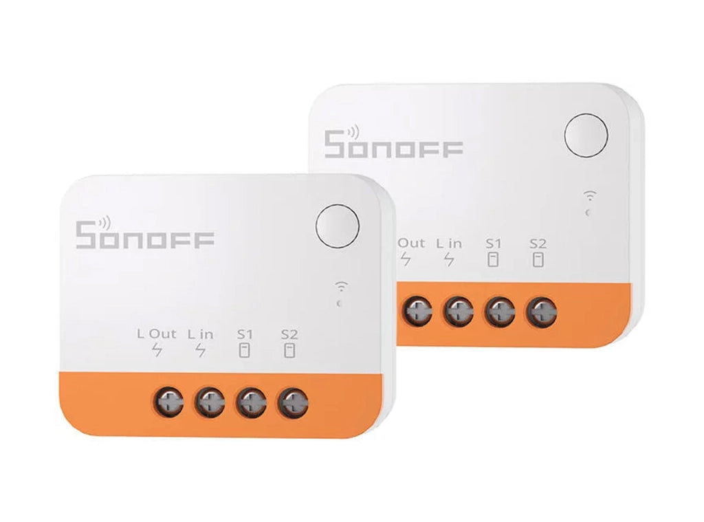 Interruttori Smart SONOFF ZBMINIL2 Zigbee Mini 2-Vie Senza Filo Neutro 6A/1440W Compatibile con Alexa Google Home e Home Assistant 2 Pezzi