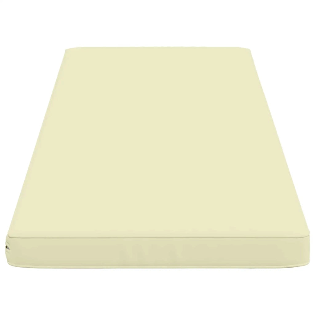 Cuscini per Panchina a 2 Pezzi VUGHT 2 pz 100% Poliestere Crema 952015