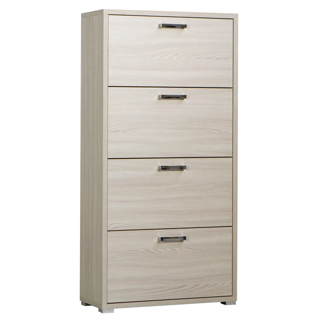 Scarpiera 4 ante a ribalta in Legno Composito cm 75 3x33x151 8 - WILLIS
