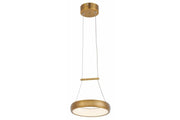 Lampada a sospensione LED oro Ø20 12W Reality Thea