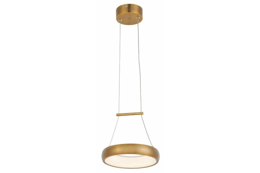Lampada a sospensione LED oro Ø20 12W Reality Thea