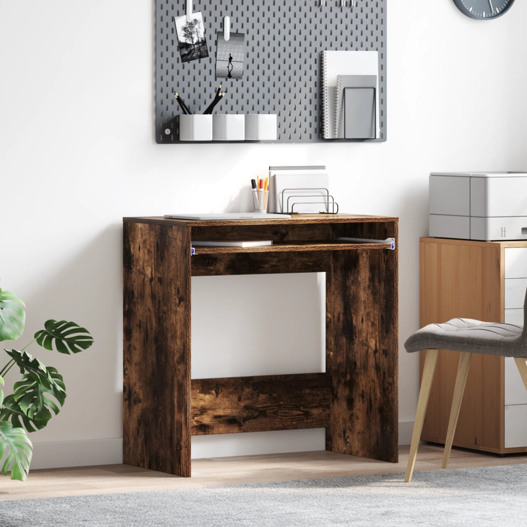 Scrivania per Computer Rovere affumicato Truciolare Compatta