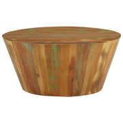 Tavolino da salotto | Tavolino da caff¨¨ | Tavolino da Soggiorno ?65x31 cm in Legno Massello di Recupero