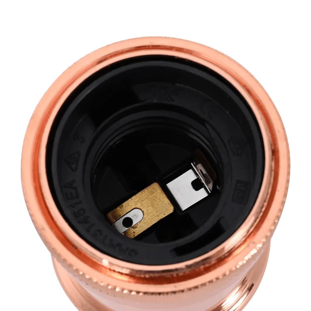 Portalampada 2 pz Oro Rosa E27 CFW1652607