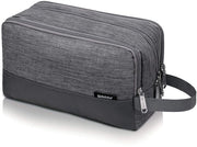 Borsa da Bagno per Uomo e Donna in Qualità Premium (A - Grigio Jeans)