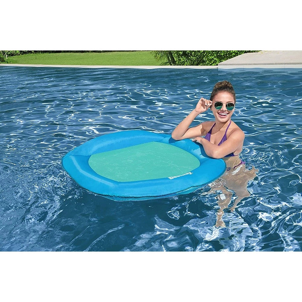 Trade Shop - Poltrona Lounge-sedia Flex N Fold Galleggiante Piscina Estate 106x95x16cm 43551 -