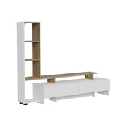 Vicco Mobile tv Bianco/quercia 168.2 x 120 cm con 2 cassetti