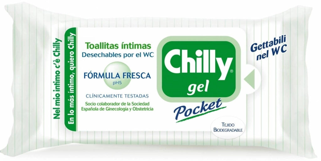 SET 12 CONFEZIONI DI CHILLY SALVIETTE INTIME 12 PZ FRESCHEZZA