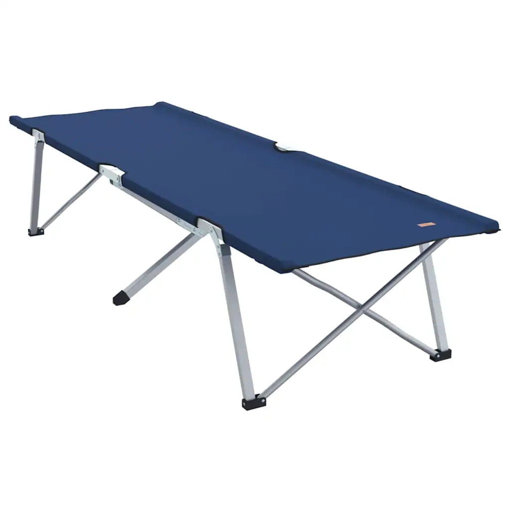 Letto da campeggio pieghevole 2 pz Blu 194 x 62,5 x 42,5 cm CFW5107420
