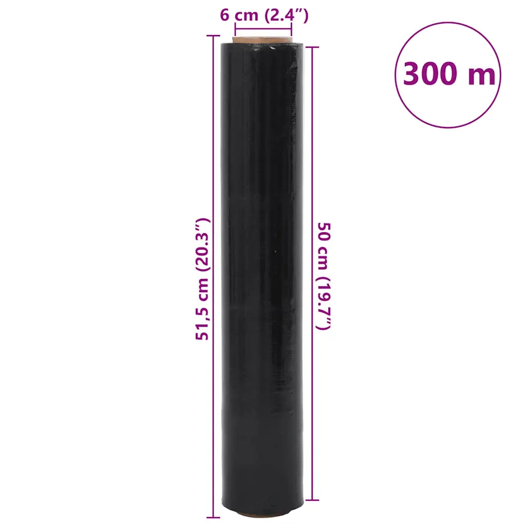 Film Estensibile 2 pz Nero 20 ¦Ìm 50 cm x 300 m CFW7911053