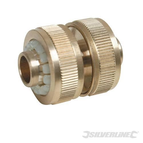 Giuntura per tubo in solido  ottone 1/2" Silverline