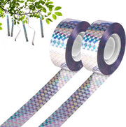 Banda di Riflessione per Protezione degli Uccelli per Giardino e Balcone, 100m x 2,4cm